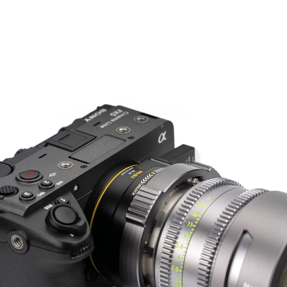 Adaptateur d’objectif NiSi PL-E avec système de filtres Drop-In – Kit Filmmaker