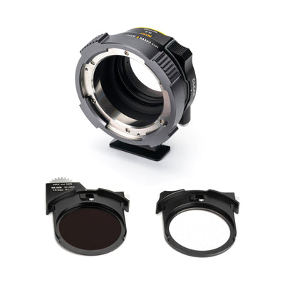 Adaptateur d’objectif NiSi PL-E avec système de filtres Drop-In – Kit Filmmaker