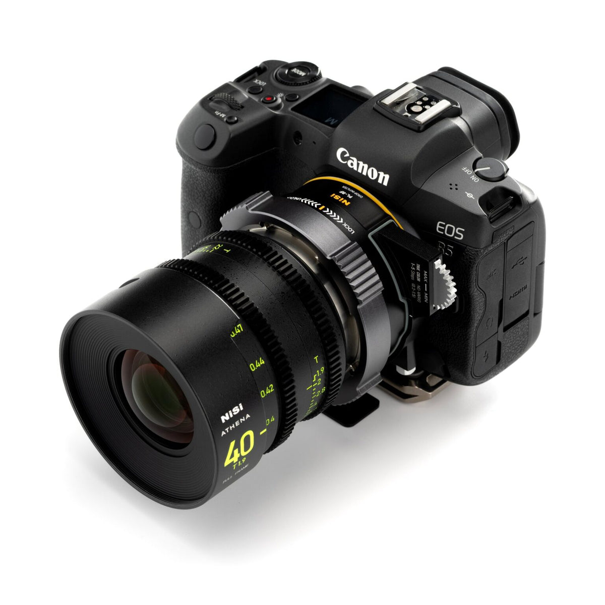 Adaptateur d’objectif NiSi PL-RF avec système de filtres Drop-In – Kit Filmmaker