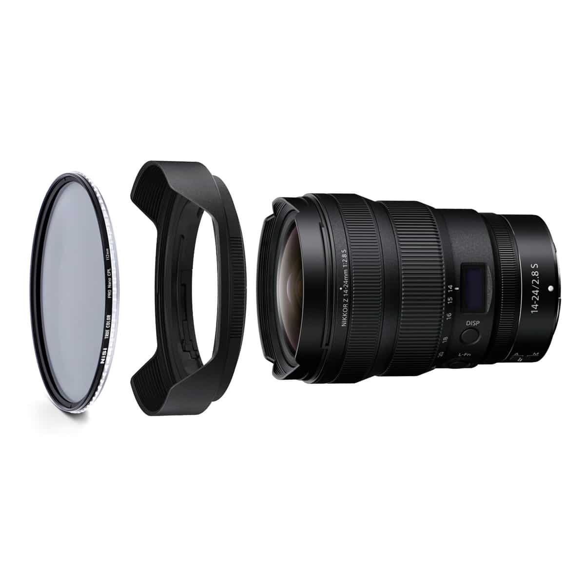 Filtre NiSi CPL Pro True Color 112mm pour Nikkor Z 14-24mm F/2.8 S