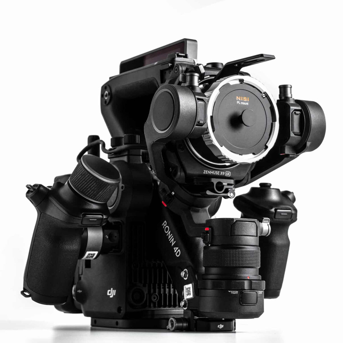 Adaptateur d’objectif NiSi Athena PL-DJI DX – Monture PL vers monture DJI DX