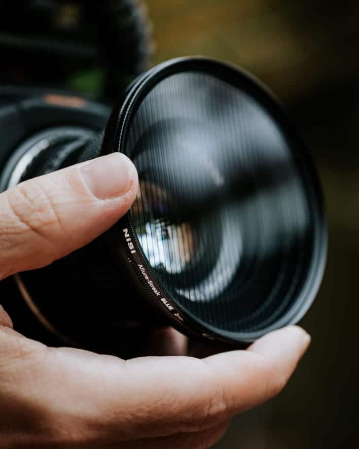 Filtre Cinéma NiSi Allure Streak Blue (2mm) - 82mm