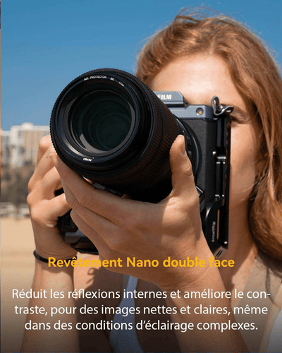 Filtre NiSi Pro Nano Air Protector - Transmission lumineuse maximale de 99,8 % - Compatible image 8K