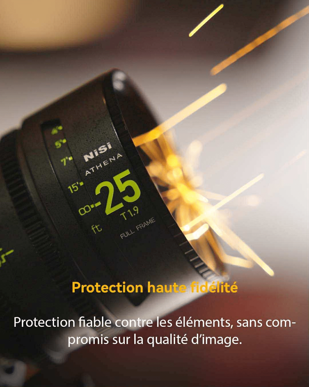 Filtre NiSi Pro Nano Air Protector - Transmission lumineuse maximale de 99,8 % - Compatible image 8K