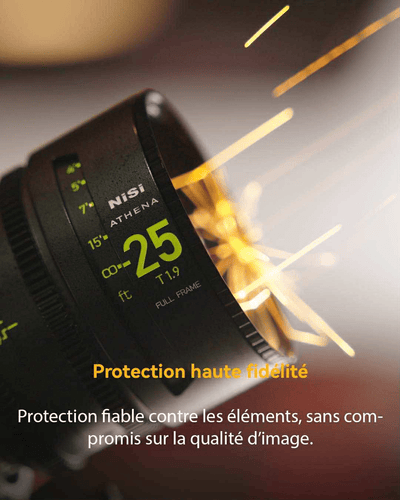 Filtre NiSi Pro Nano Air Protector - Transmission lumineuse maximale de 99,8 % - Compatible image 8K