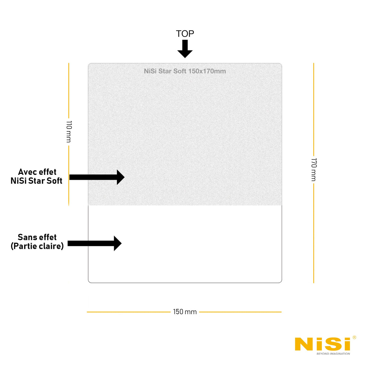 Filtre NiSi Star Soft 150x170mm
