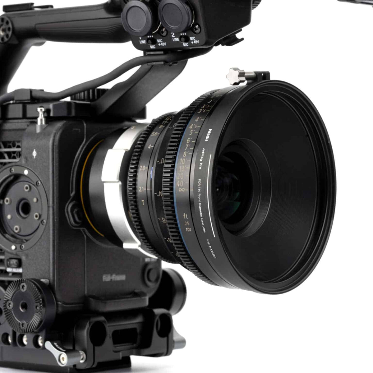 Adaptateur NiSi MAXMAG pour objectif Cinéma à diamètre frontal de 114 mm – Système Magnétique JetMag Pro