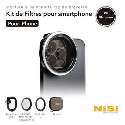 Kit NiSi Filmmaker pour iPhone