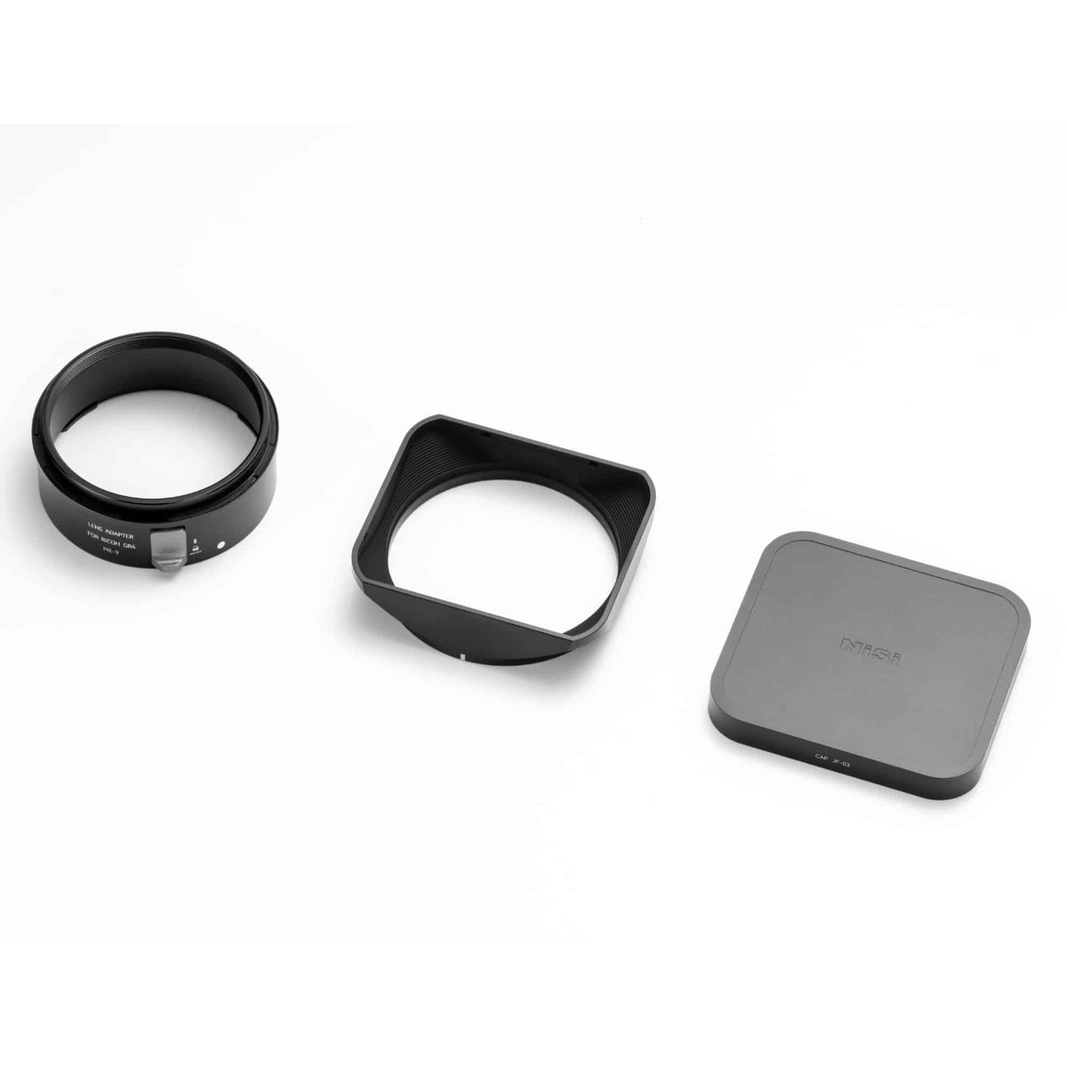 Kit NiSi Magnétique JetMag Pro pour Ricoh GR IV - Avec adaptateur 49mm + Pare-soleil et bouchon de protection magnétique