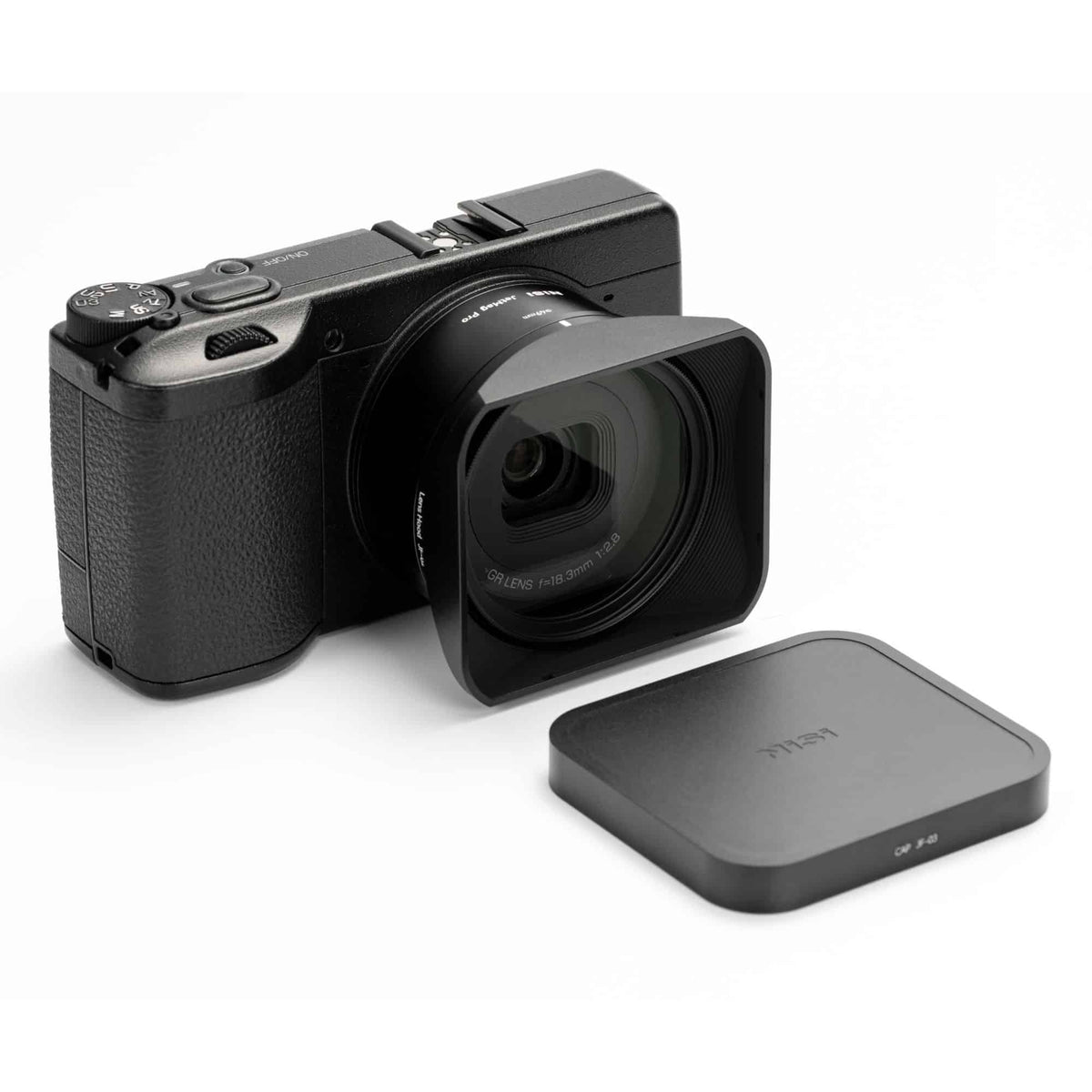 Kit NiSi Magnétique JetMag Pro pour Ricoh GR IV - Avec adaptateur 49mm + Pare-soleil et bouchon de protection magnétique
