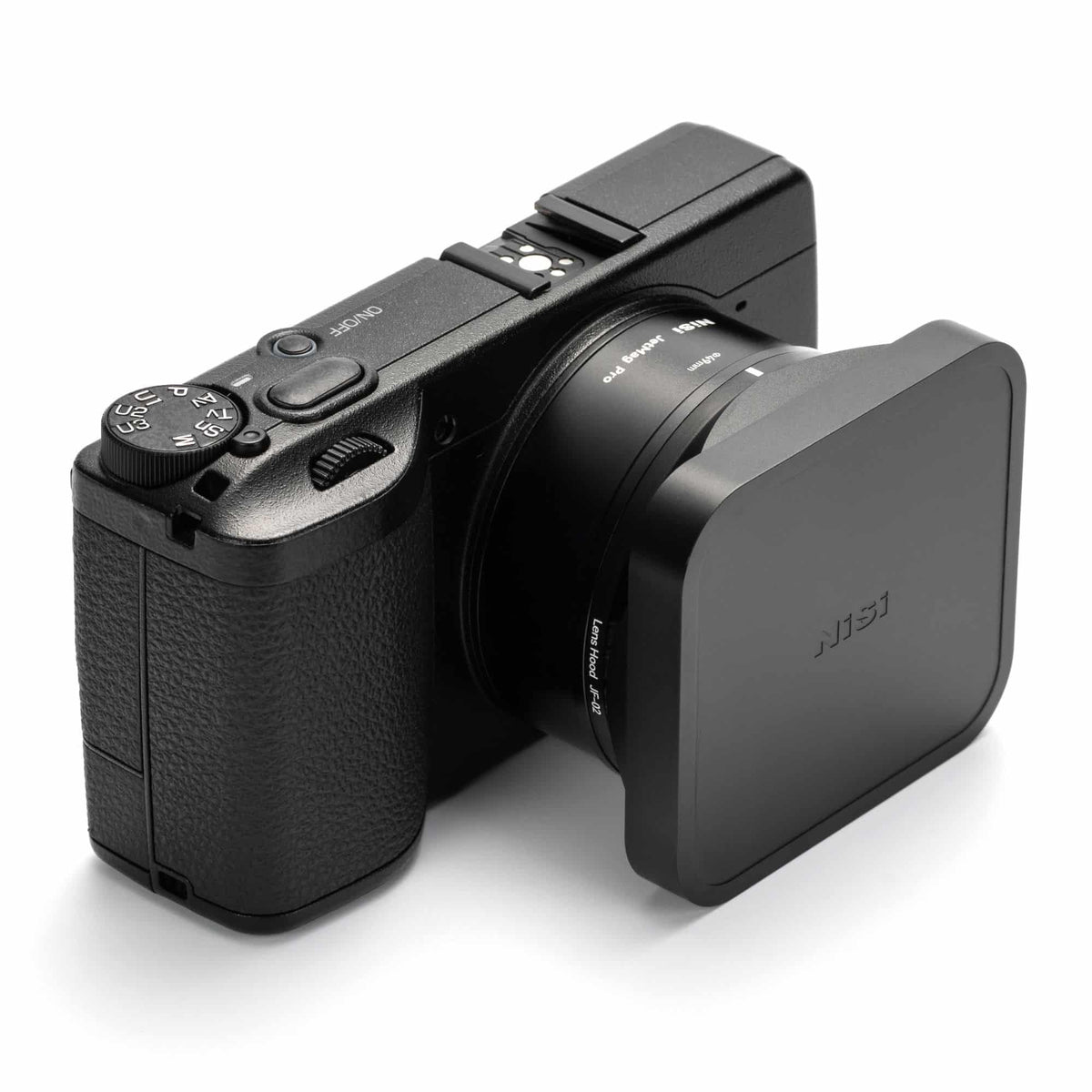 Kit NiSi Magnétique JetMag Pro pour Ricoh GR IV - Avec adaptateur 49mm + Pare-soleil et bouchon de protection magnétique