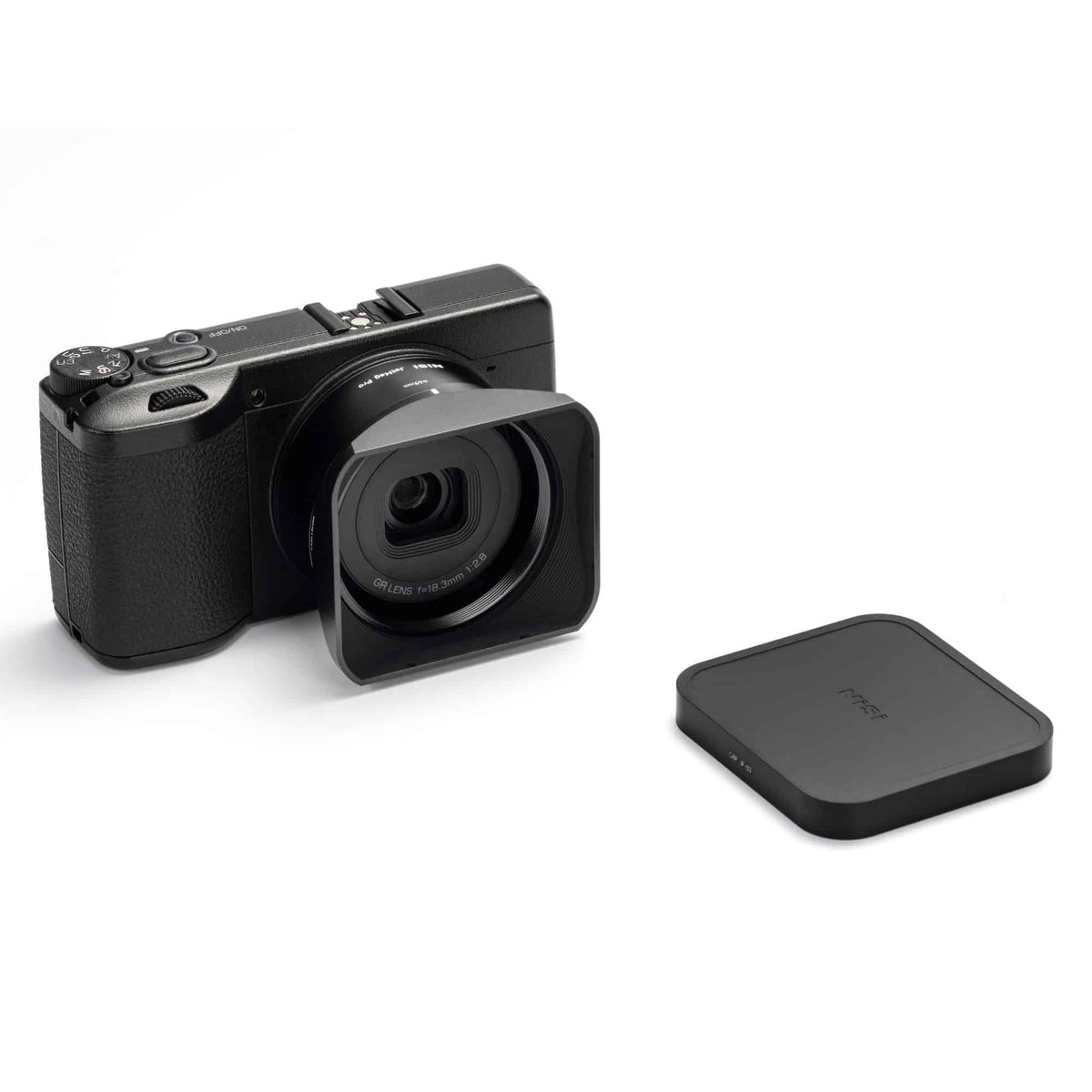 Kit NiSi Magnétique JetMag Pro pour Ricoh GR IV - Avec adaptateur 49mm + Pare-soleil et bouchon de protection magnétique