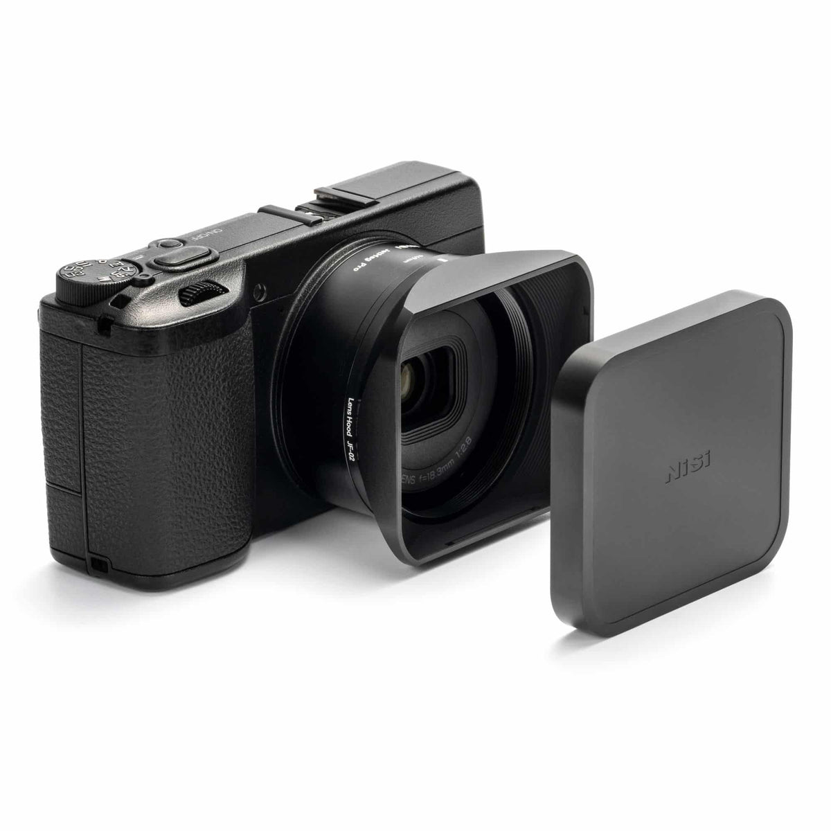 Kit NiSi Magnétique JetMag Pro pour Ricoh GR IV - Avec adaptateur 49mm + Pare-soleil et bouchon de protection magnétique