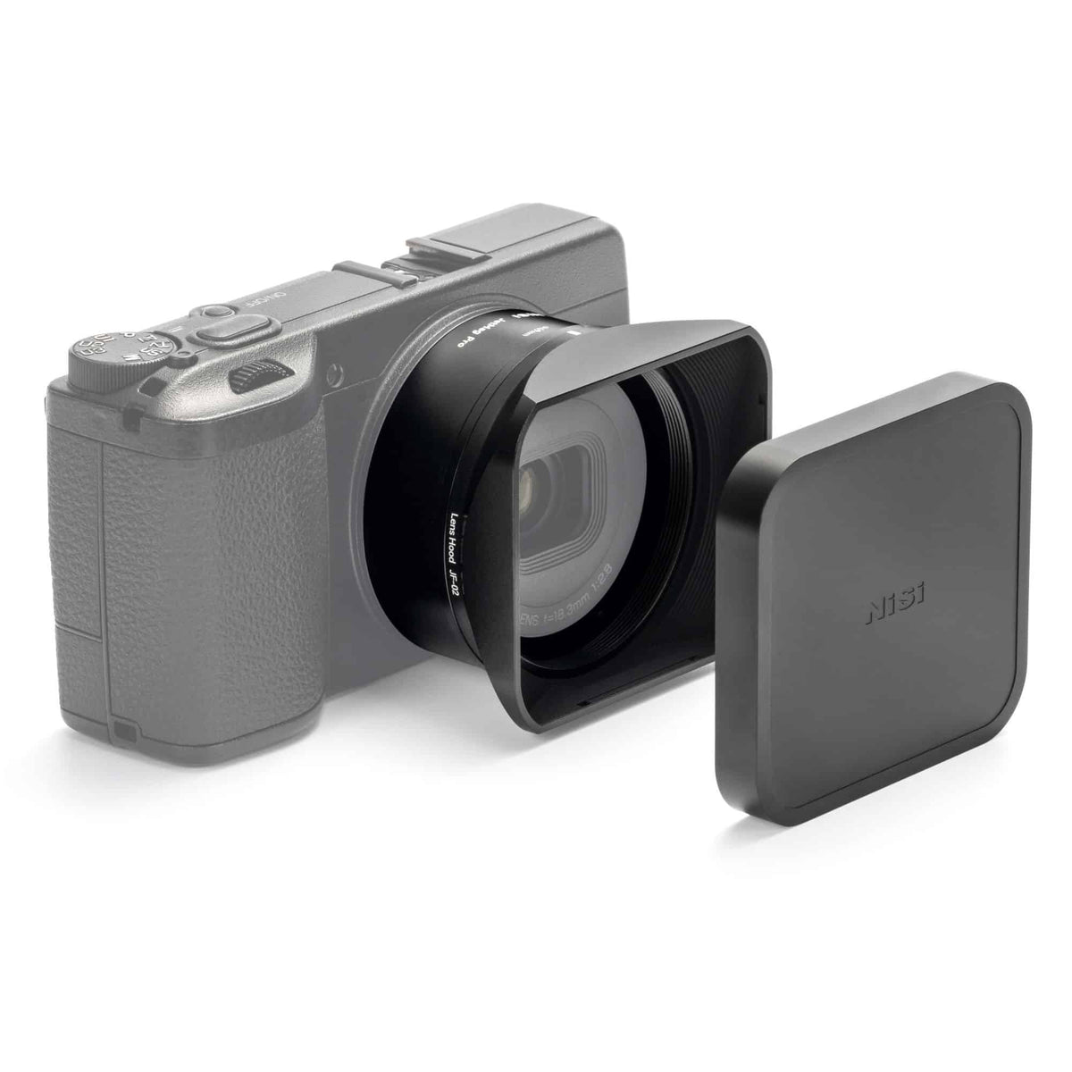 Kit NiSi Magnétique JetMag Pro pour Ricoh GR IV - Avec adaptateur 49mm + Pare-soleil et bouchon de protection magnétique