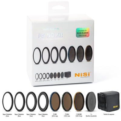 Kit NiSi SWIFT Filtres ND FS ND8 (3 Stops) + ND64 (6 Stops) + ND1000 (10 Stops)