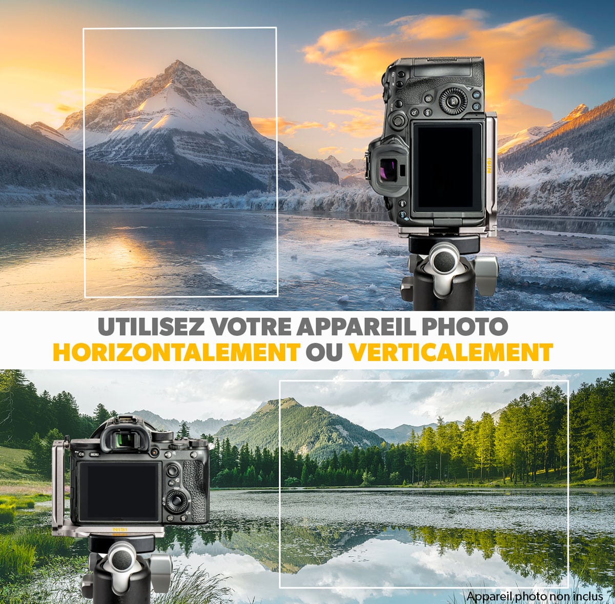 Plateau Rapide NiSi L-Bracket