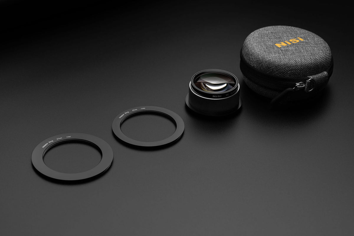 Kit NiSi Lentille Close-Up MC 49mm + Bagues d'adaptation 62mm et 67mm