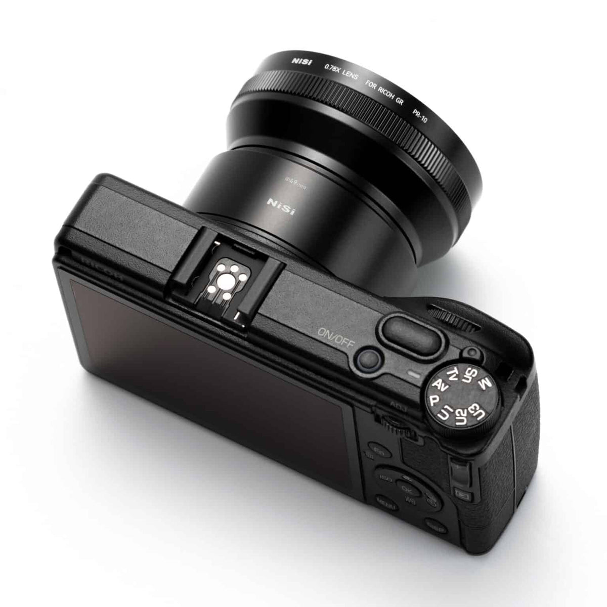 Lentille de Conversion Grand Angle NiSi pour Série Ricoh GR (GR III, GR IIIx, GR IV)