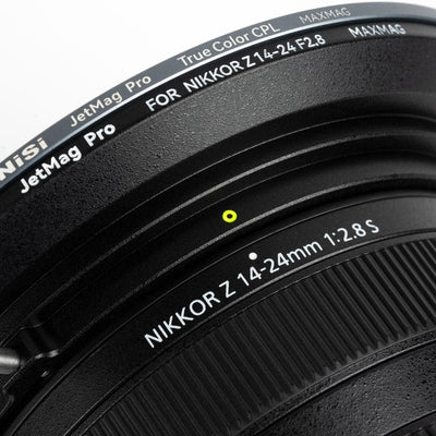 Adaptateur NiSi MAXMAG pour Nikkor Z 14-24mm F/2.8 S - Système Magnétique JetMag Pro