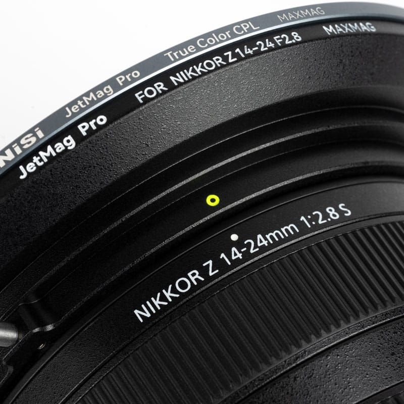Adaptateur NiSi MAXMAG pour Nikkor Z 14-24mm F/2.8 S - Système Magnétique JetMag Pro