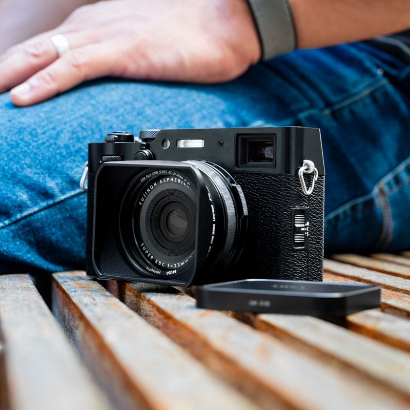 Kit NiSi Magnétique JetMag Pro pour Fuji Série X100 - Filtre NC UV avec adaptateur 49mm + Pare-soleil et bouchon de protection magnétique
