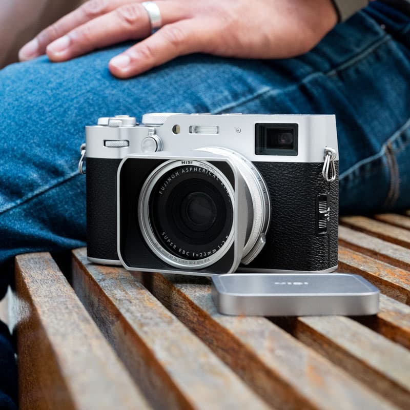 Kit NiSi Magnétique JetMag Pro pour Fuji Série X100 - Filtre NC UV avec adaptateur 49mm + Pare-soleil et bouchon de protection magnétique