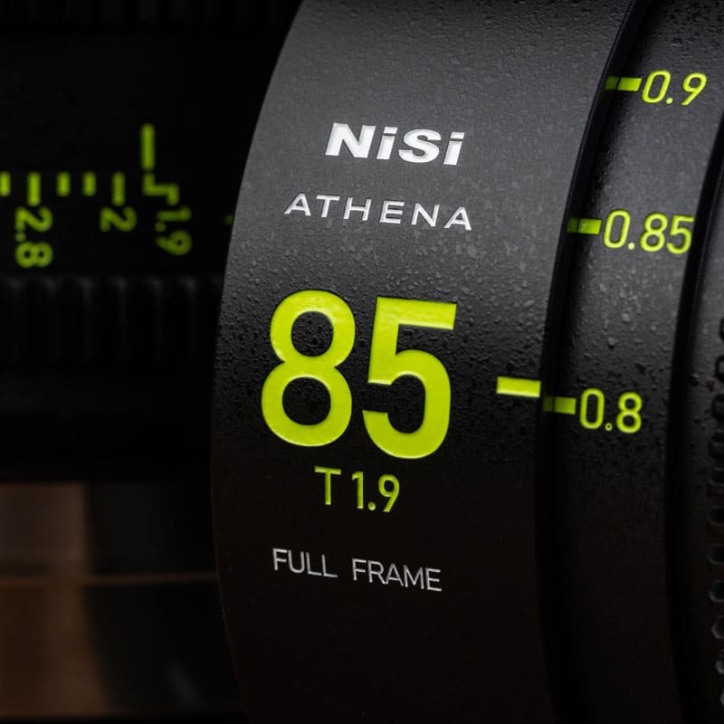 Kit d'objectifs NiSi Cinéma Athena Prime FF (Plein Format)- Monture RF (Canon)