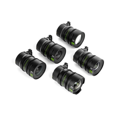 Kit d'objectifs NiSi Cinéma ATHENA Prime FF (Plein Format) MASTER– Monture L (PANASONIC) avec système de filtre Drop-in