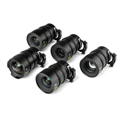 Kit d'objectifs NiSi Cinéma Athena Prime FF (Plein Format) – Monture L (Panasonic) avec système de filtre Drop-in