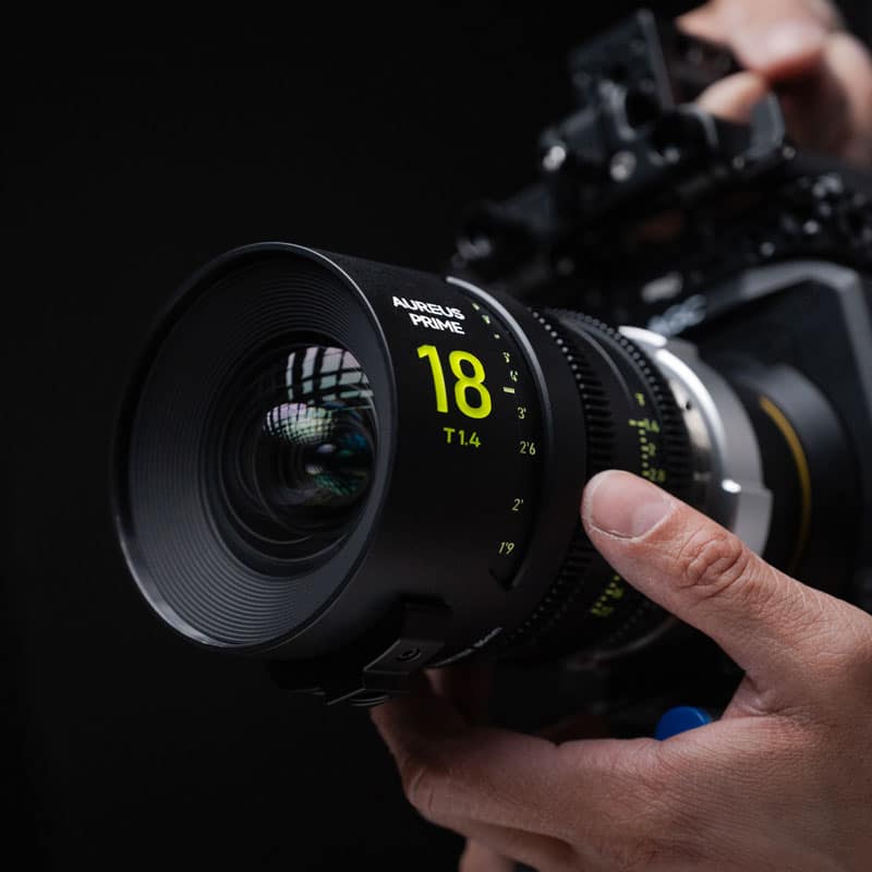 Kit d'objectifs NiSi Cinéma Aureus Prime FF (Plein Format) - Monture PL (Arri)