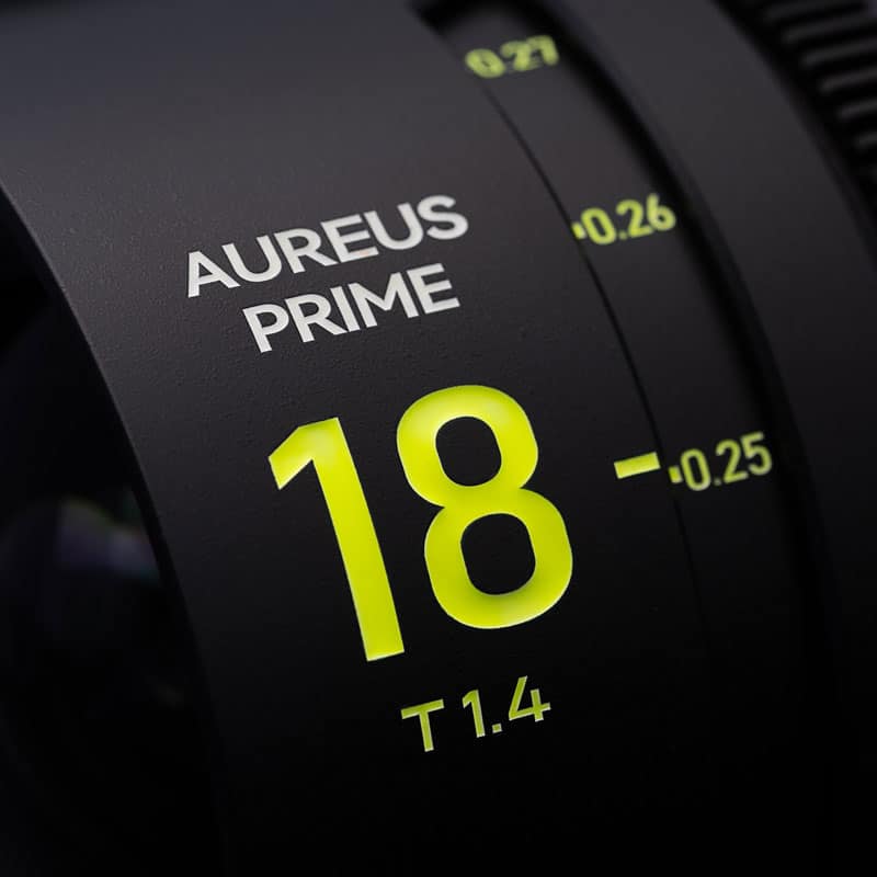 Kit d'objectifs NiSi Cinéma Aureus Prime FF (Plein Format) - Monture PL (Arri)