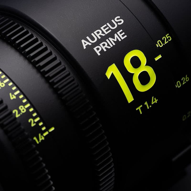 Kit d'objectifs NiSi Cinéma Aureus Prime FF (Plein Format) - Monture PL (Arri)