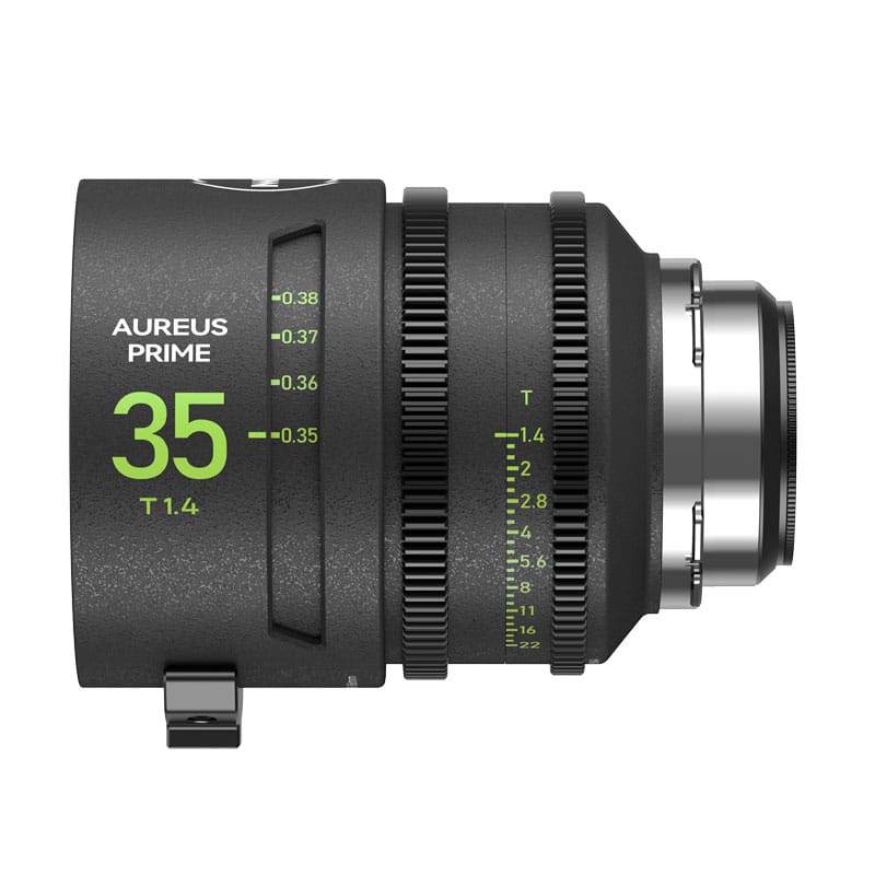 Objectif  NiSi Cinéma AUREUS Prime FF 35 mmT1.4 (Plein Format) – Monture PL (ARRI)
