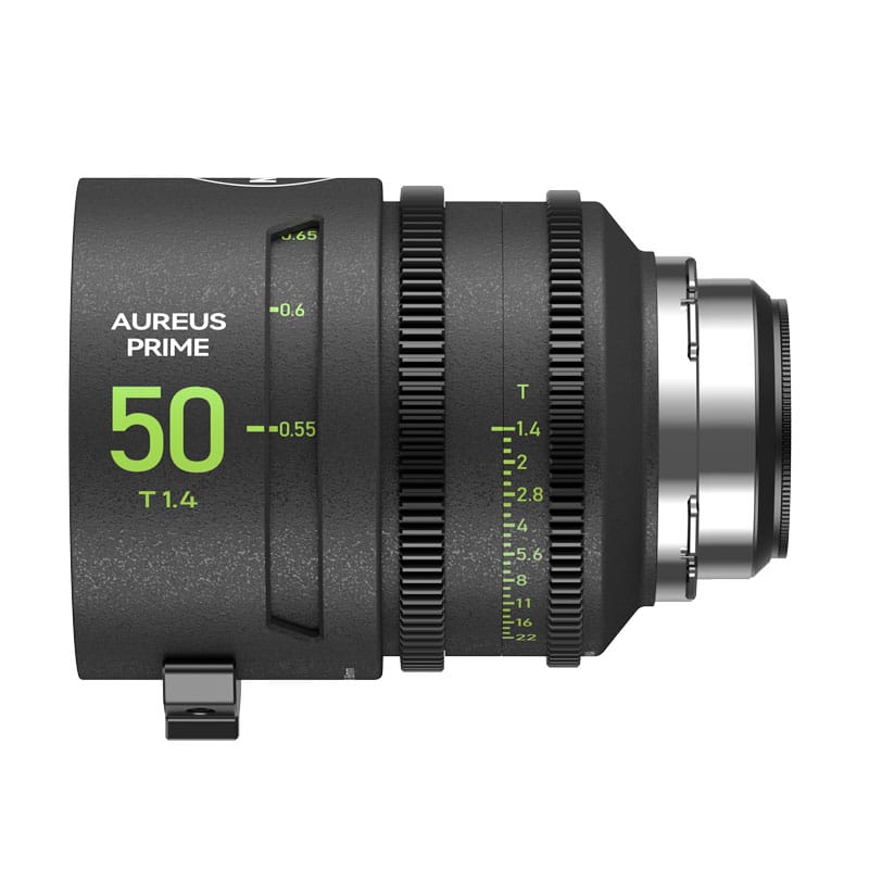 Objectif  NiSi Cinéma AUREUS Prime FF 50 mm T1.4 (Plein Format) – Monture PL (ARRI)
