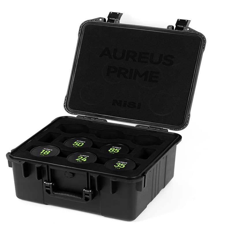 Kit d'objectifs NiSi Cinéma Aureus Prime FF (Plein Format) - Monture PL (Arri)