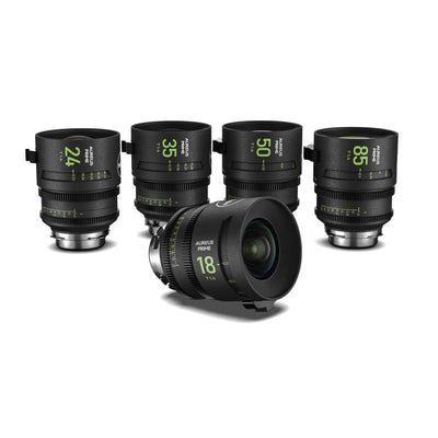 Kit d'objectifs NiSi Cinéma Aureus Prime FF (Plein Format) - Monture PL (Arri)