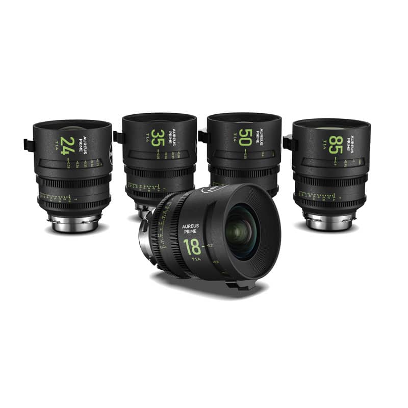 Objectif  NiSi Cinéma AUREUS Prime FF 18 mmT1.4 (Plein Format) – Monture PL (ARRI)