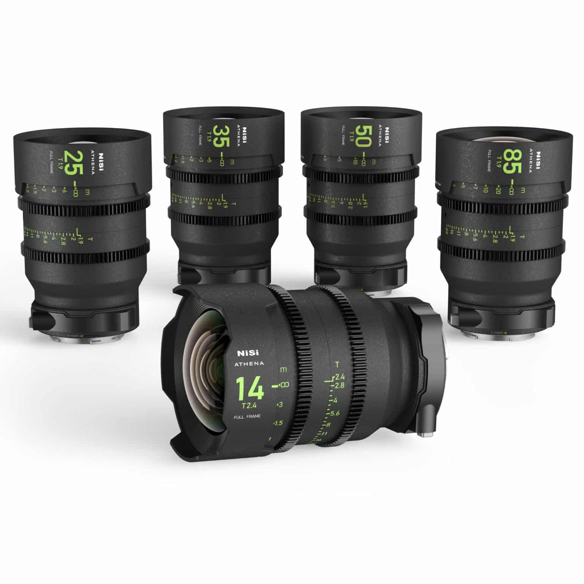 Objectifs NiSi Cinéma ATHENA Prime FF (Plein Format) – Monture L (PANASONIC) avec système de filtre Drop-in