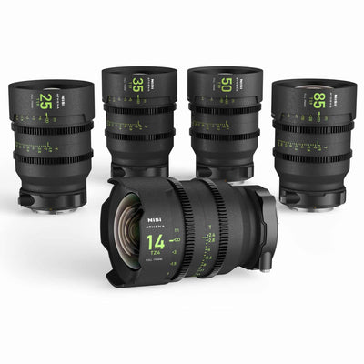 Objectifs NiSi Cinéma ATHENA Prime FF (Plein Format) – Monture L (PANASONIC) avec système de filtre Drop-in