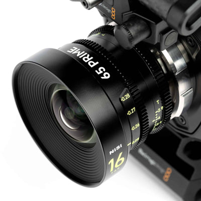 Objectif Cinéma NiSi Grand Format 65 PRIME 16mm T2.9 (Monture PL)