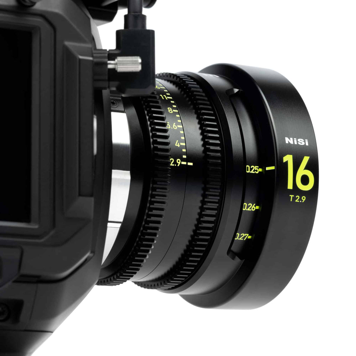 Objectif Cinéma NiSi Grand Format 65 PRIME 16mm T2.9 (Monture PL)