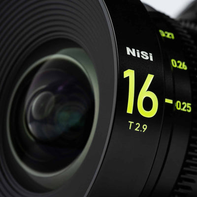 Objectif Cinéma NiSi Grand Format 65 PRIME 16mm T2.9 (Monture PL)