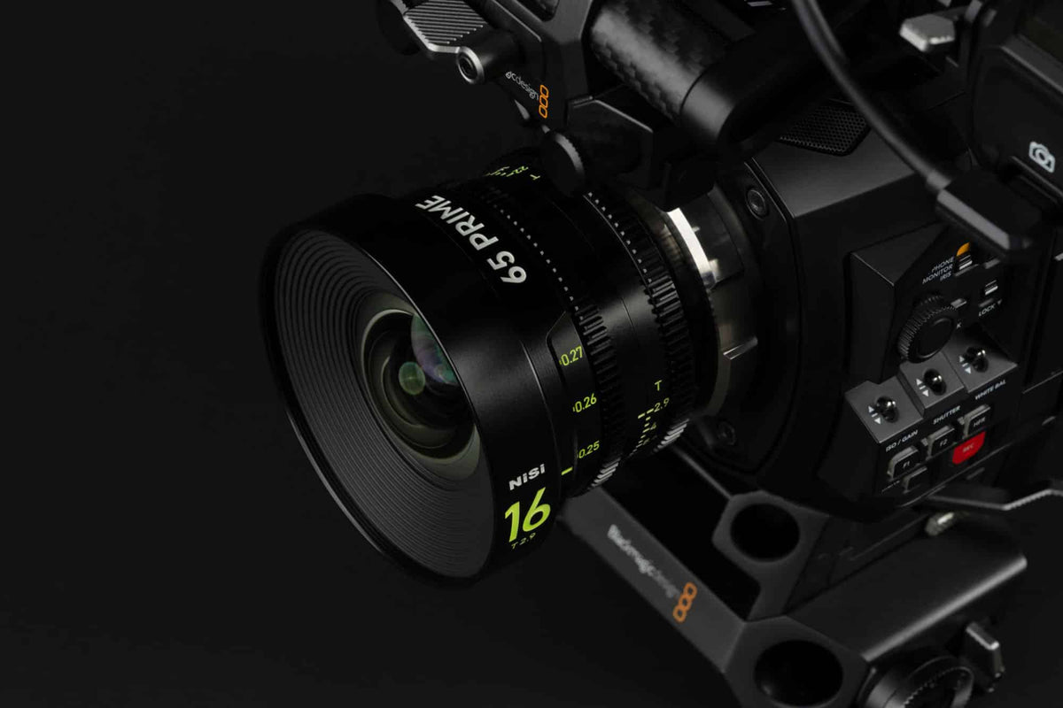 Objectif Cinéma NiSi Grand Format 65 PRIME 16mm T2.9 (Monture PL)