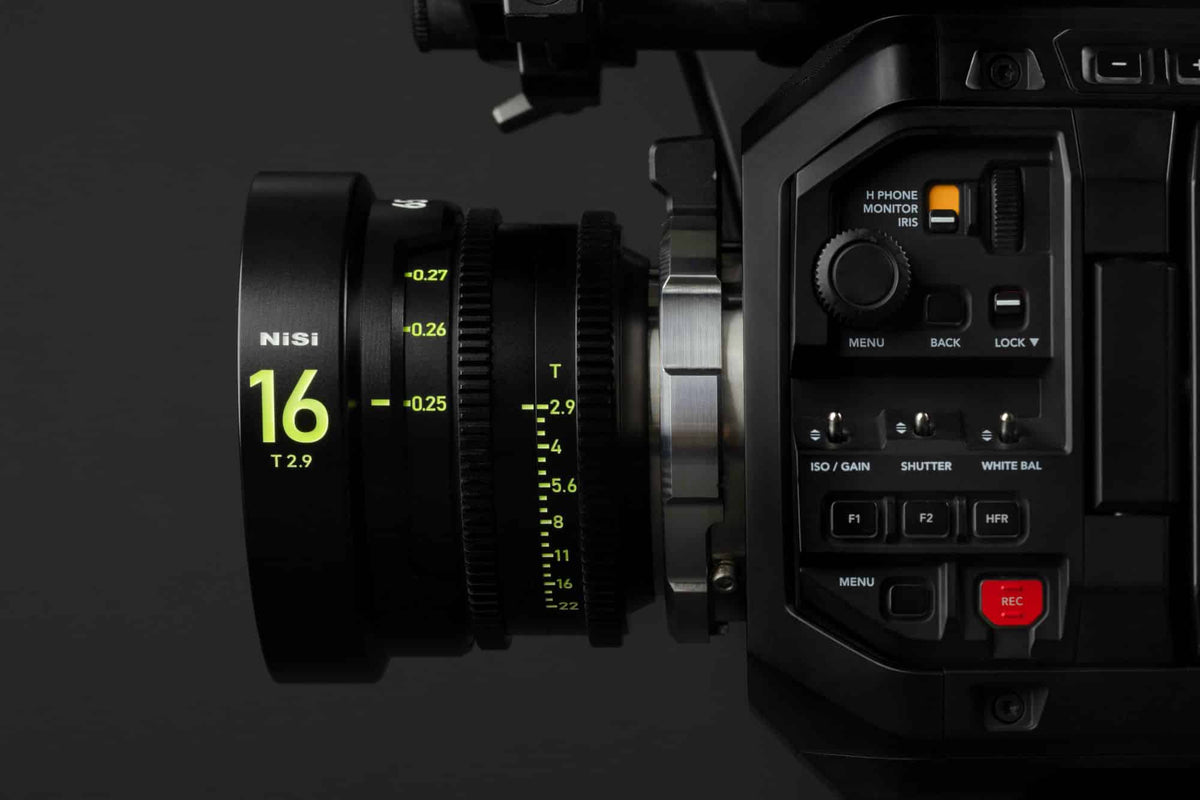 Objectif Cinéma NiSi Grand Format 65 PRIME 16mm T2.9 (Monture PL)