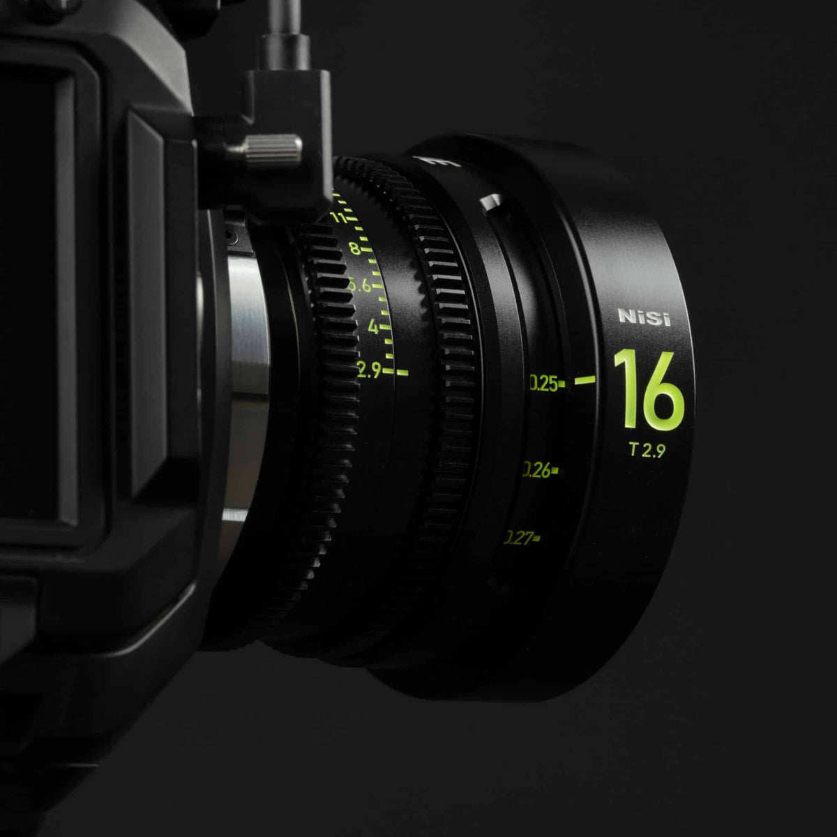 Objectif Cinéma NiSi Grand Format 65 PRIME 16mm T2.9 (Monture PL)