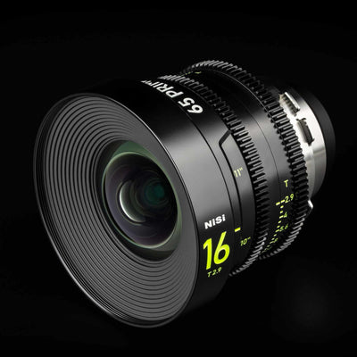 Objectif Cinéma NiSi Grand Format 65 PRIME 16mm T2.9 (Monture PL)