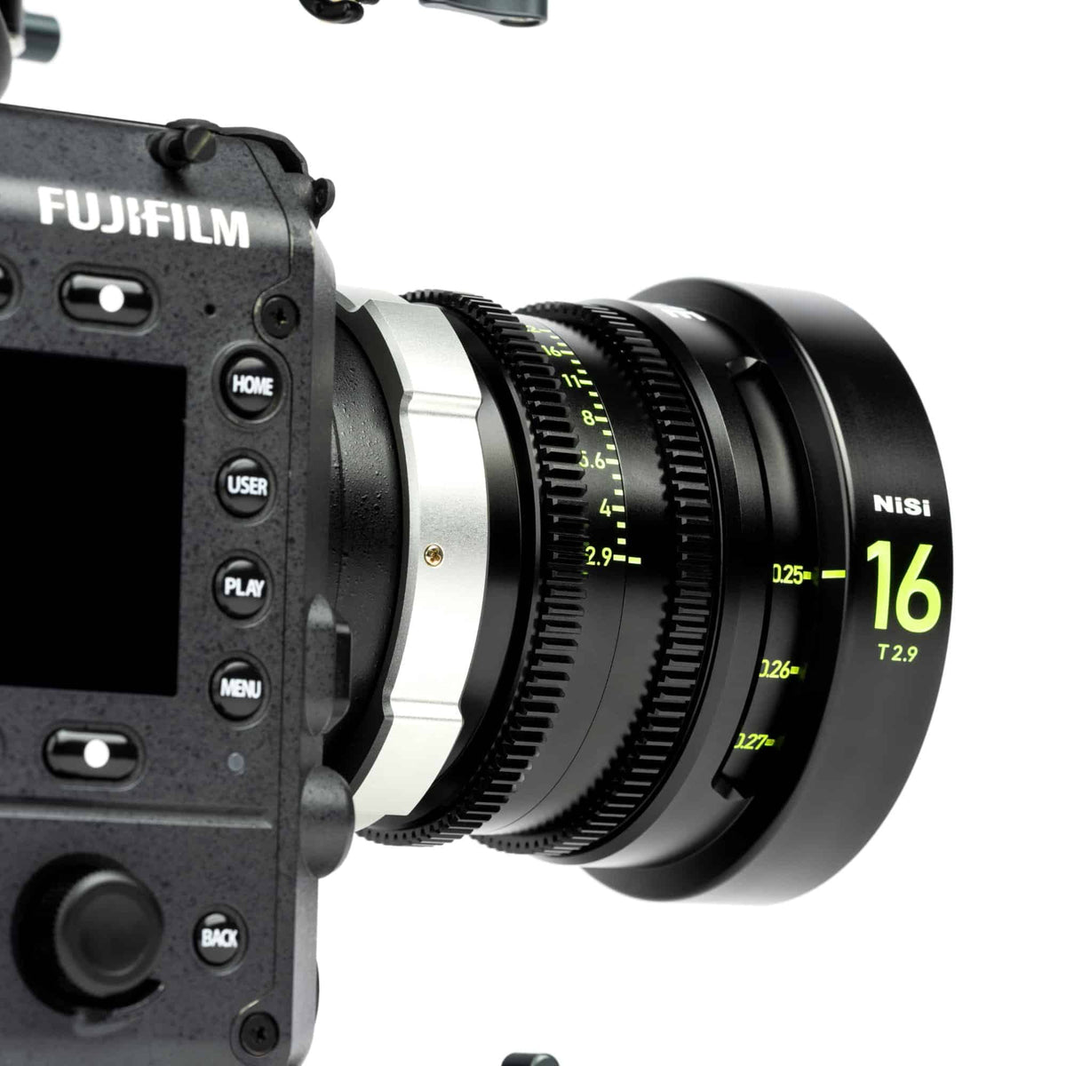 Objectif Cinéma NiSi Grand Format 65 PRIME 16mm T2.9 (Monture PL)