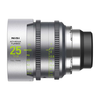 Kit d'objectifs NiSi Cinéma Athena Tuned Prime FF (Plein Format) - Monture PL (Arri) - Edition Limitée