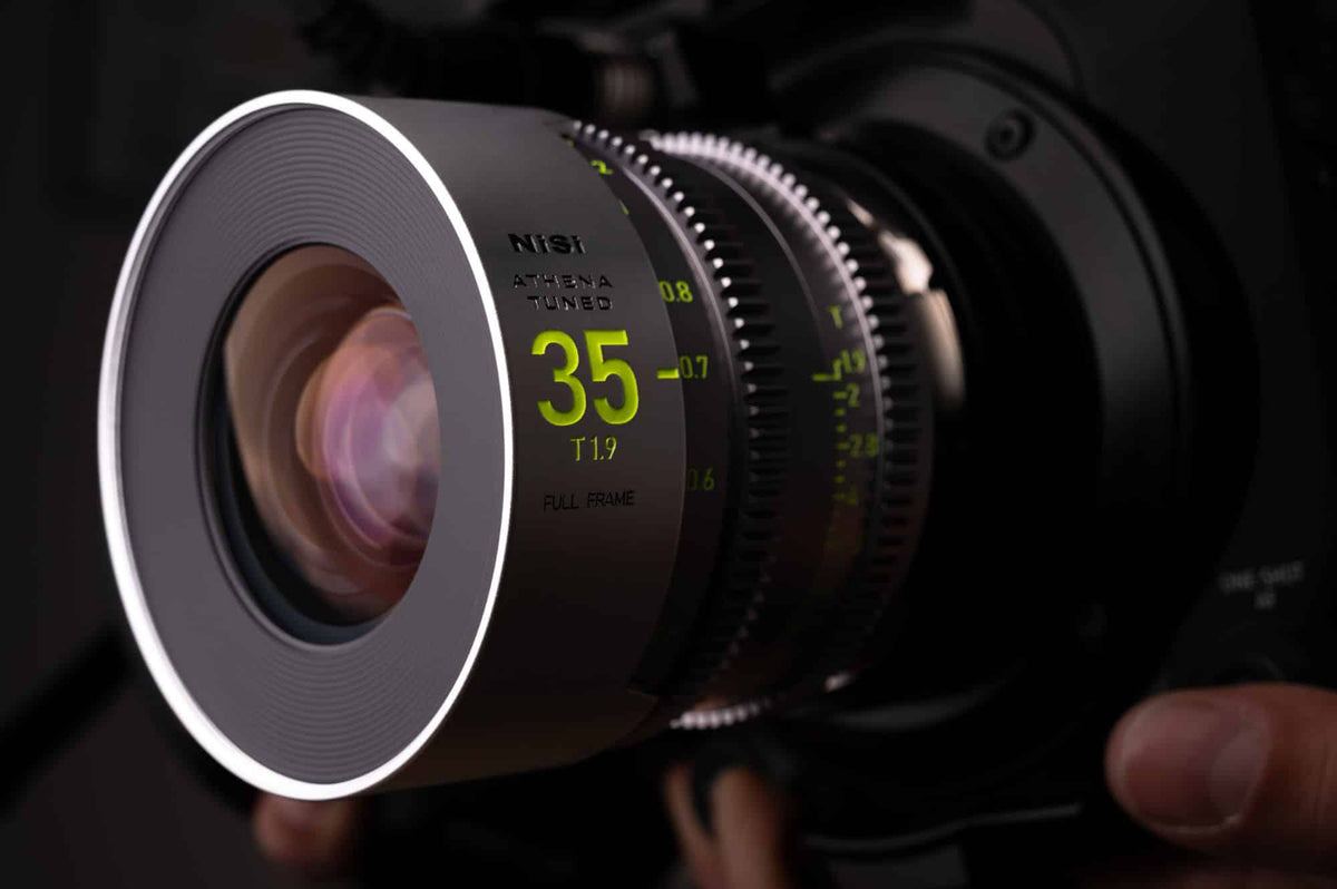 Kit d'objectifs NiSi Cinéma Athena Tuned Prime FF (Plein Format) - Monture PL (Arri) - Edition Limitée
