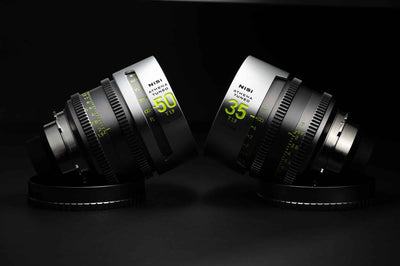 Kit d'objectifs NiSi Cinéma Athena Tuned Prime FF (Plein Format) - Monture PL (Arri) - Edition Limitée